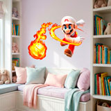 Stickers pour enfants: Mario Bros Boule de Feu 10
