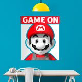 Stickers pour enfants: Mario Bros Game On 3