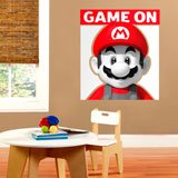 Stickers pour enfants: Mario Bros Game On 4