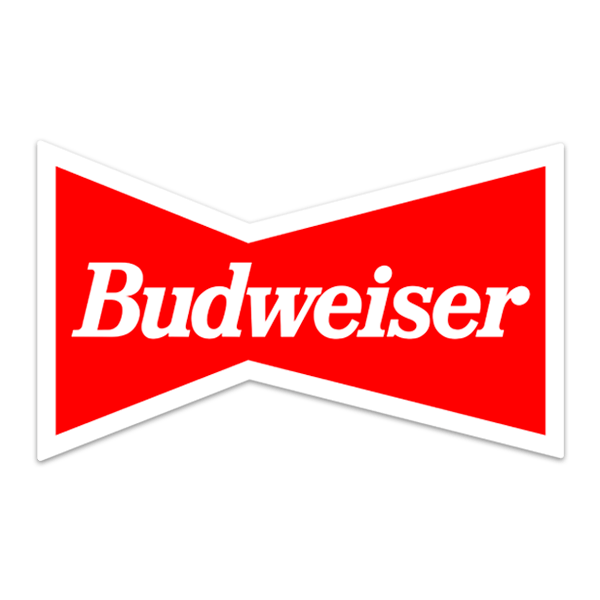 Autocollants: Budweiser Rouge 0