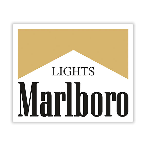 Autocollants: Marlboro Lights