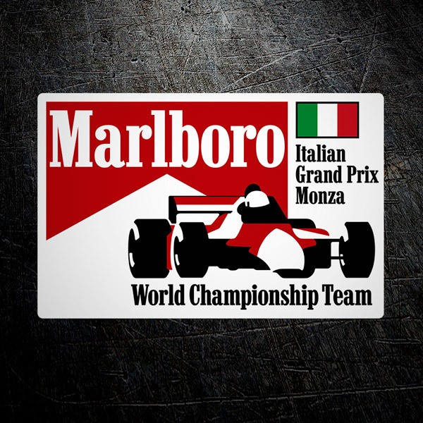 Autocollants: Grand Prix Marlboro d'Italie Monza
