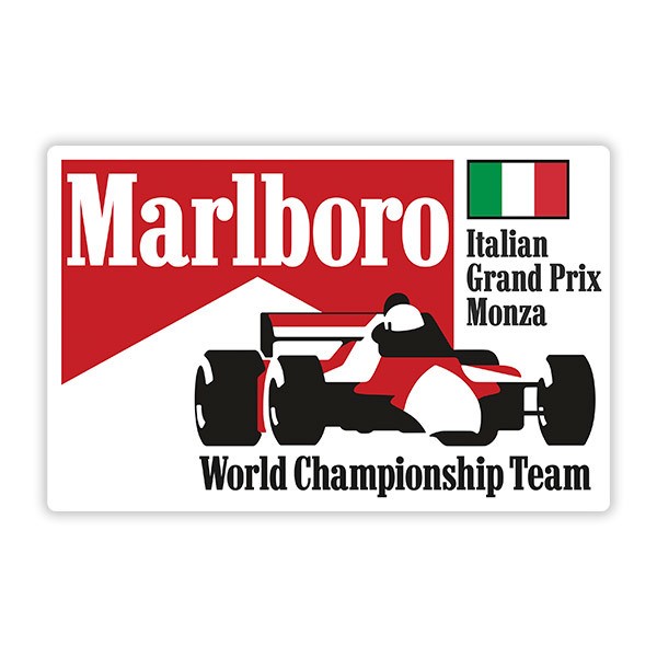 Autocollants: Grand Prix Marlboro d'Italie Monza