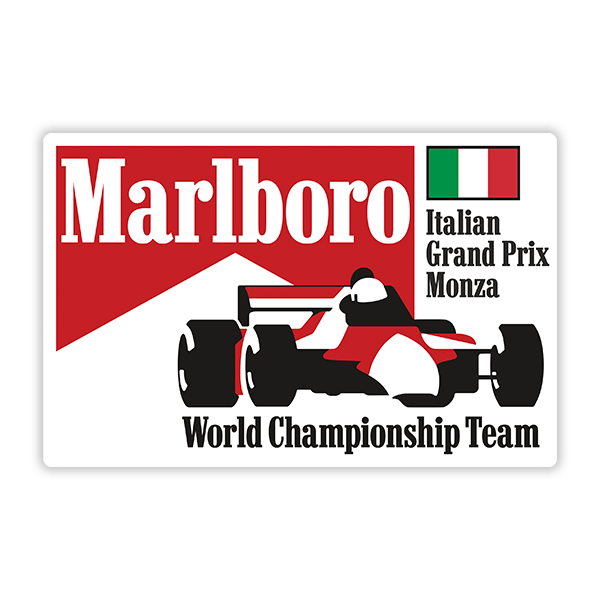 Autocollants: Grand Prix Marlboro d'Italie Monza