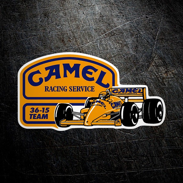 Autocollants: Camel 36-15 Team
