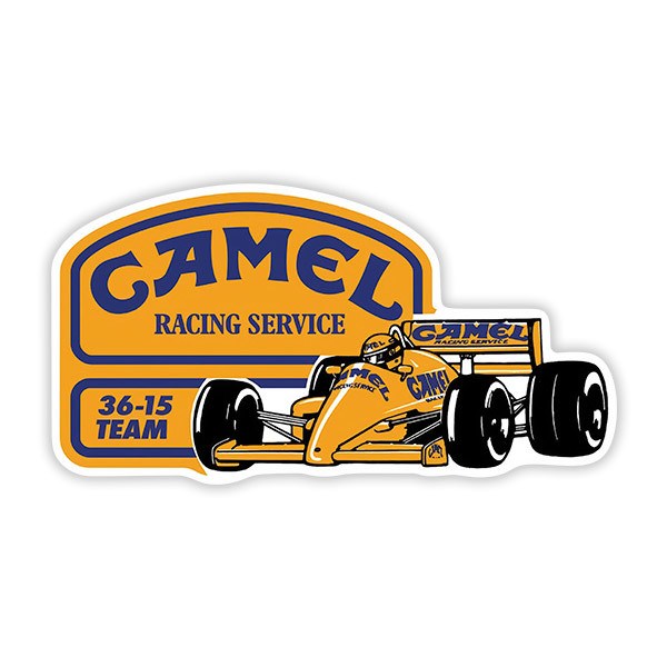 Autocollants: Camel 36-15 Team