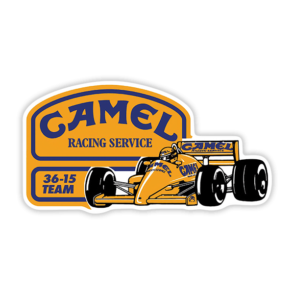 Autocollants: Camel 36-15 Team