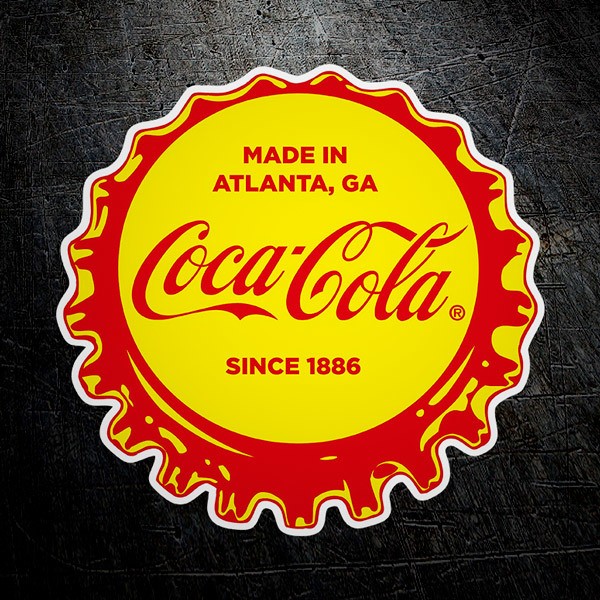 Autocollants: Coca Cola Since 1886 1