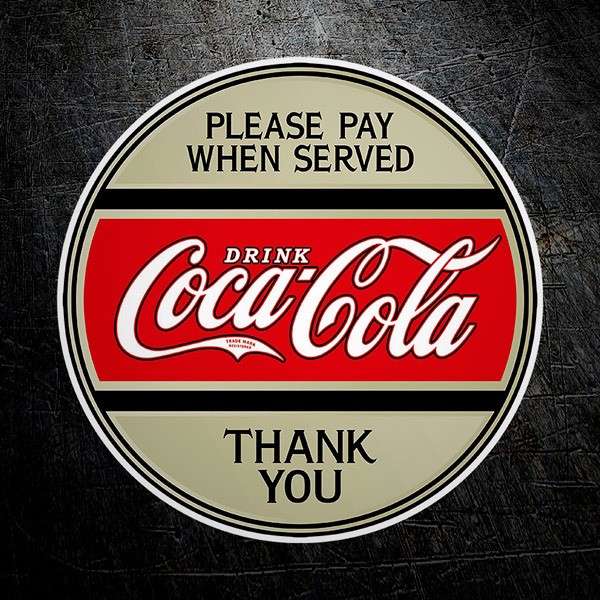 Autocollants: Drink Coca Cola