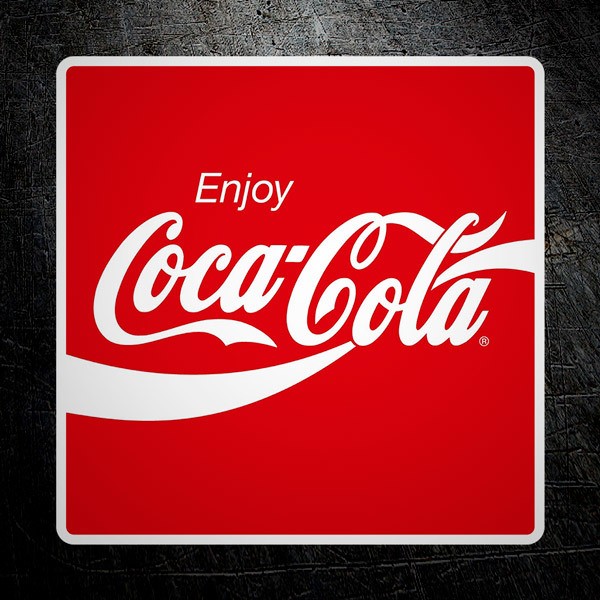 Autocollants: Enjoy Coca Cola