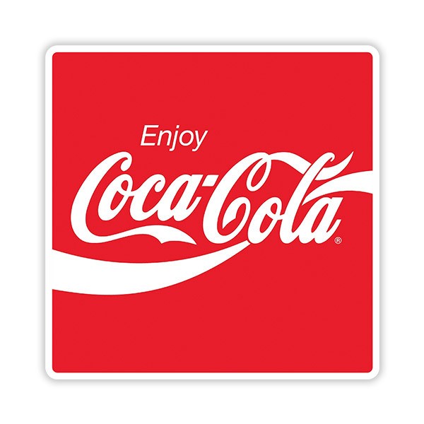 Autocollants: Enjoy Coca Cola
