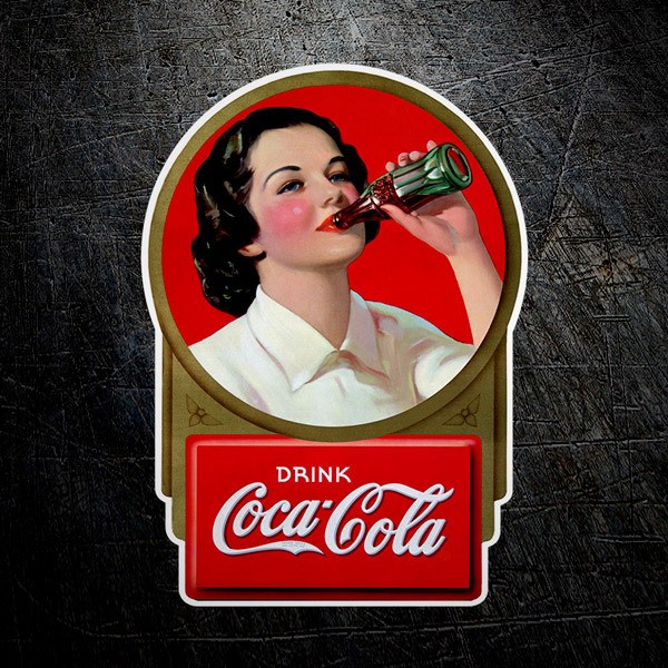Autocollants: Coca Cola 60 1