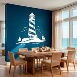 Stickers muraux: Phare et Voiliers 29
