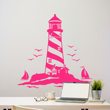 Stickers muraux: Phare et Voiliers 4