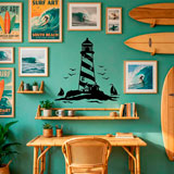 Stickers muraux: Phare et Voiliers 10