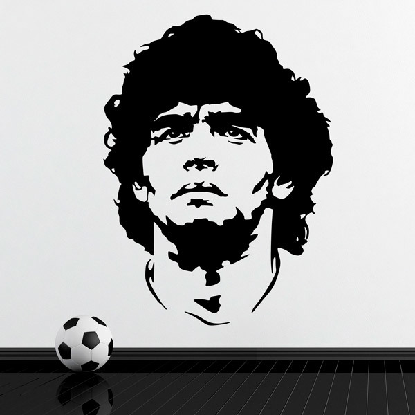 Stickers muraux: Diego Armando Maradona