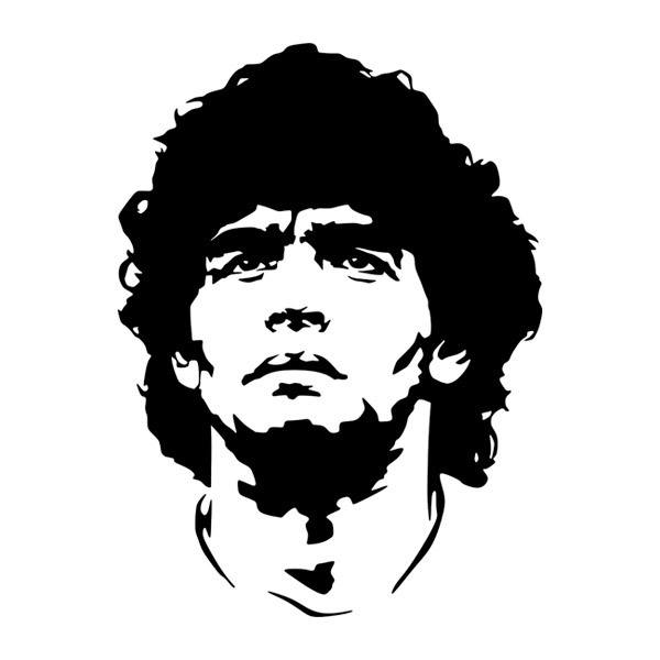 Stickers muraux: Diego Armando Maradona