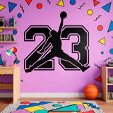 Stickers muraux: Logo Jordan 8