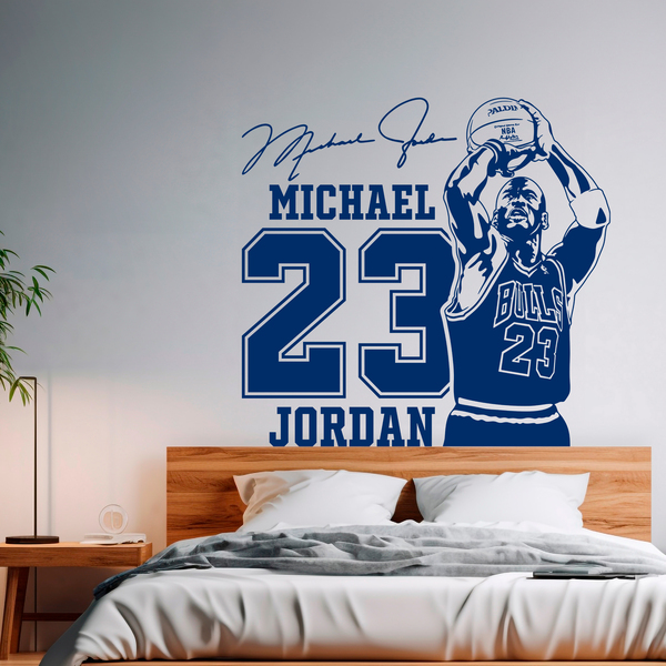 Stickers muraux: Michael Jordan 23