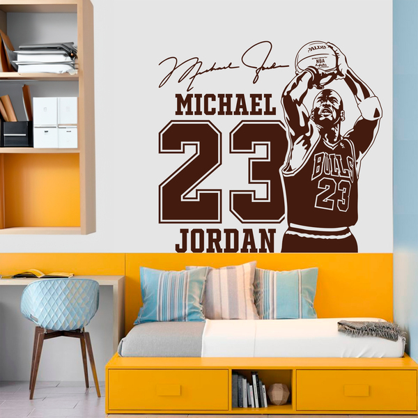 Stickers muraux: Michael Jordan 23