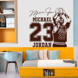 Stickers muraux: Michael Jordan 23 3