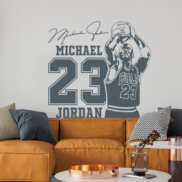 Stickers muraux: Michael Jordan 23