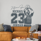 Stickers muraux: Michael Jordan 23 4