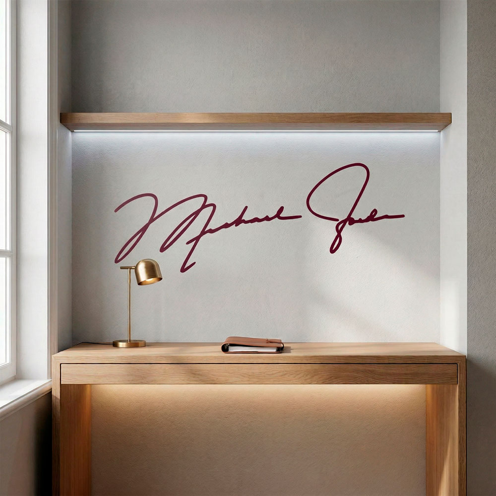 Autographe de Michael Jordan 11