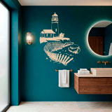 Stickers muraux: Promenade Pr&egrave;s du Phare 17