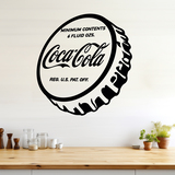 Stickers muraux: Assiette Coca Cola 2