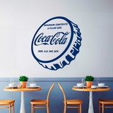 Stickers muraux: Assiette Coca Cola 4