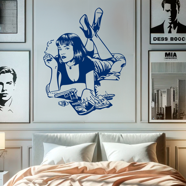 Stickers muraux: Mia Wallace