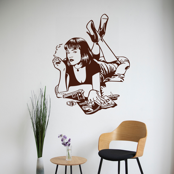 Stickers muraux: Mia Wallace