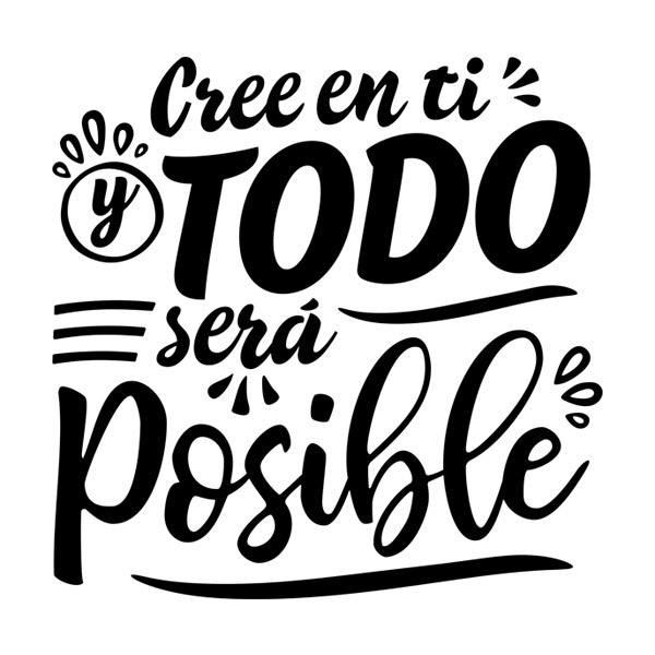 Stickers muraux: Croyez en vous 