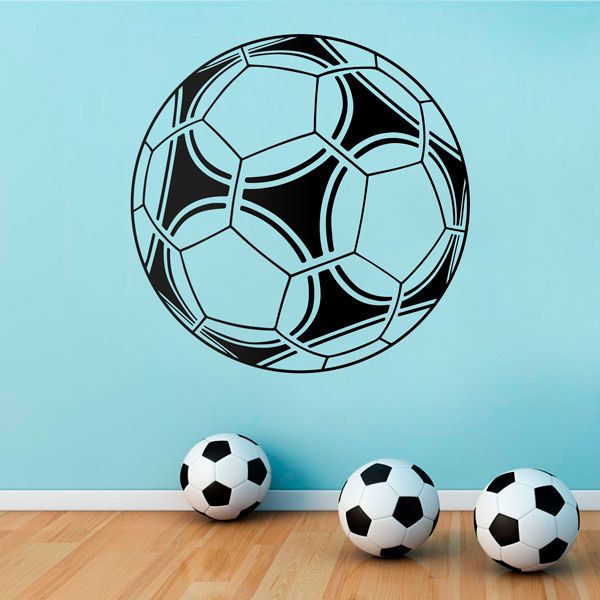 Stickers muraux: Ballon de Football