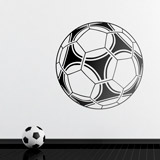 Stickers muraux: Ballon de Football 2