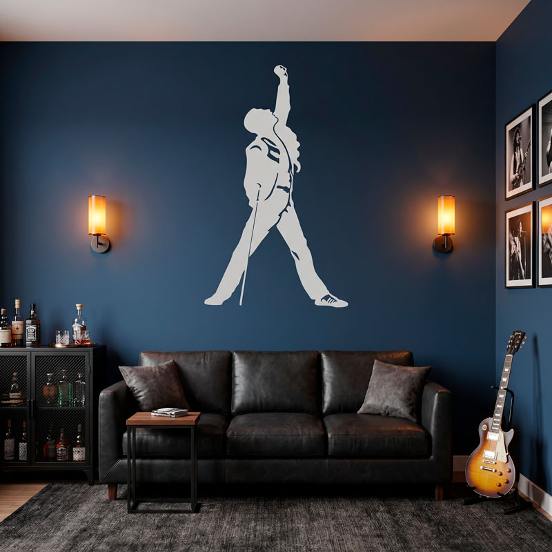 Silhouette de Freddie Mercury 7/7