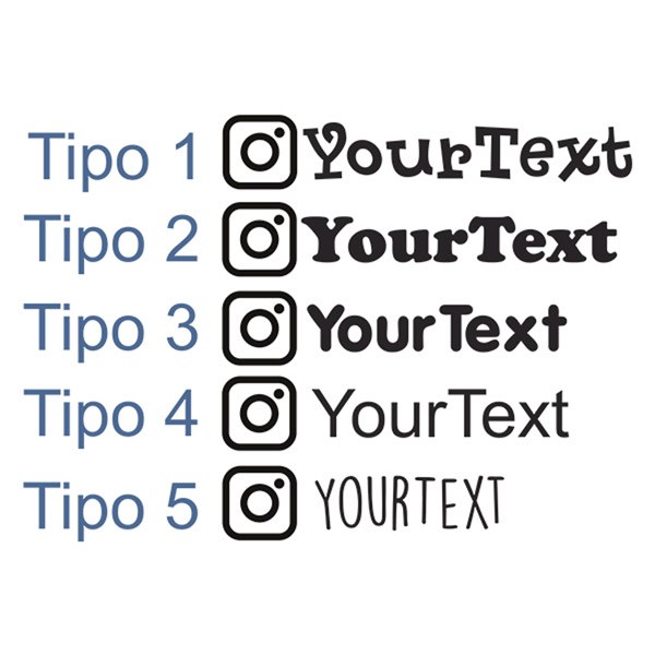 Autocollants: Instagram personnalisé