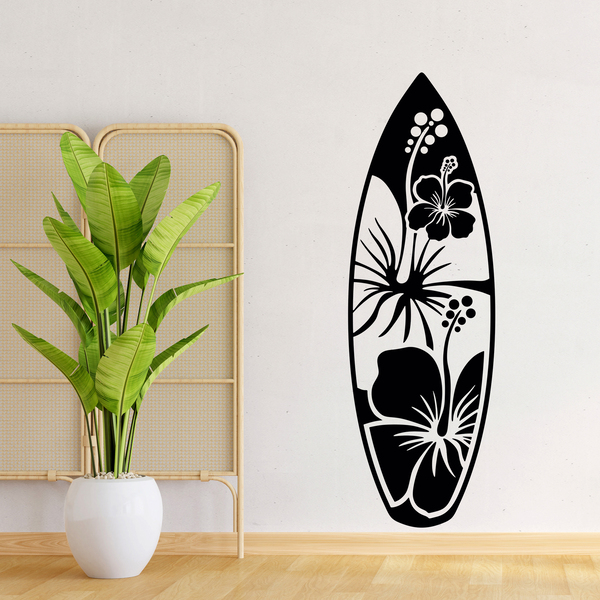 Stickers muraux: Planche de surf