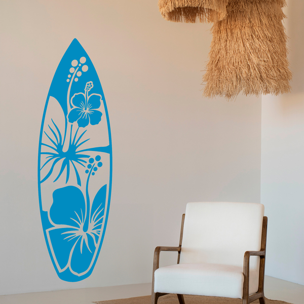 Stickers muraux: Planche de surf