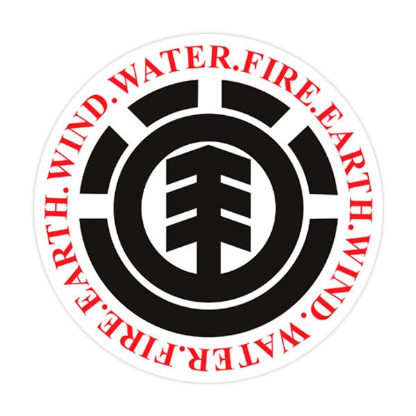 Autocollants: Element Water Fire