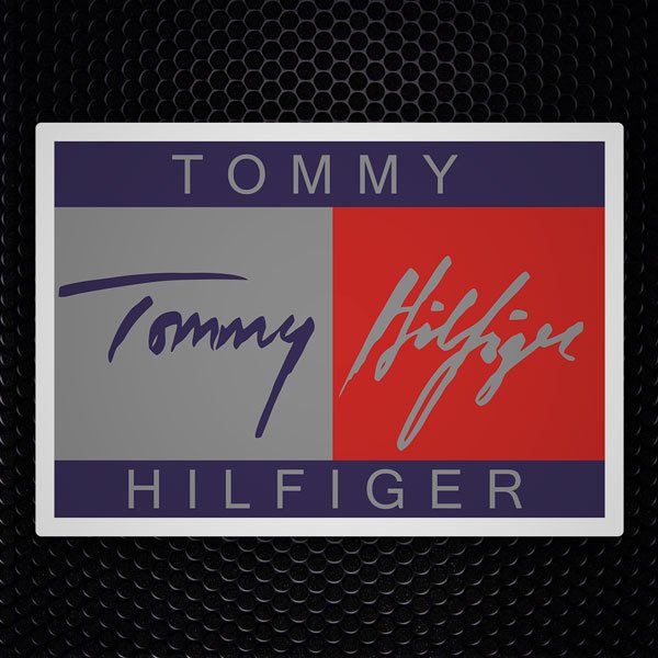 Autocollants: Signature Tommy Hilfiger