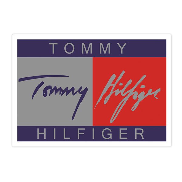 Autocollants: Signature Tommy Hilfiger