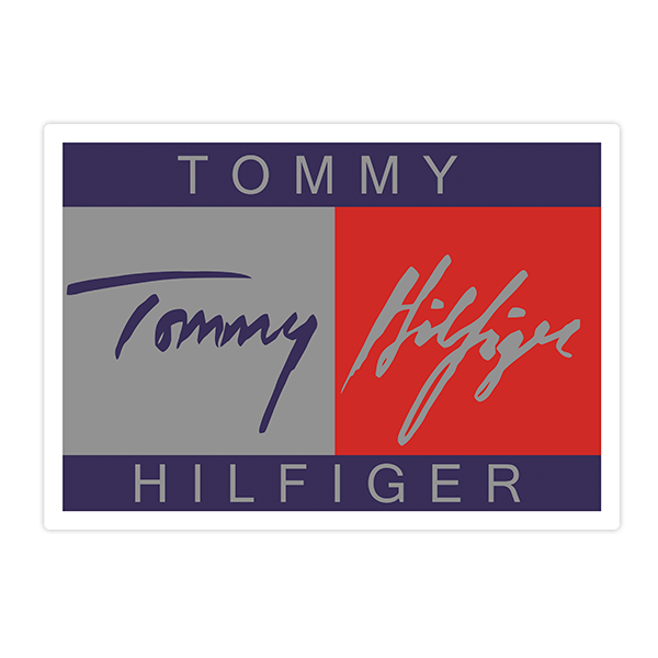 Autocollants: Signature Tommy Hilfiger