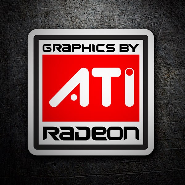 Autocollants: ATI Radeon