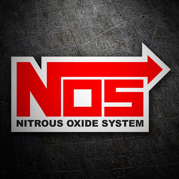 Autocollants: NOS Nitrous Oxide System