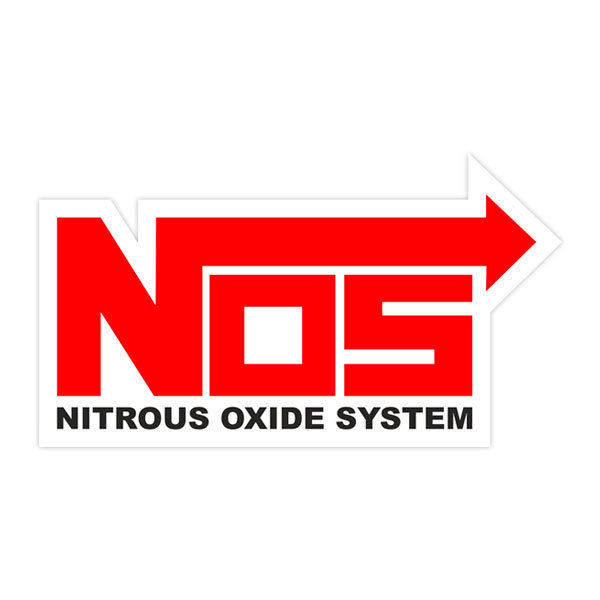 Autocollants: NOS Nitrous Oxide System