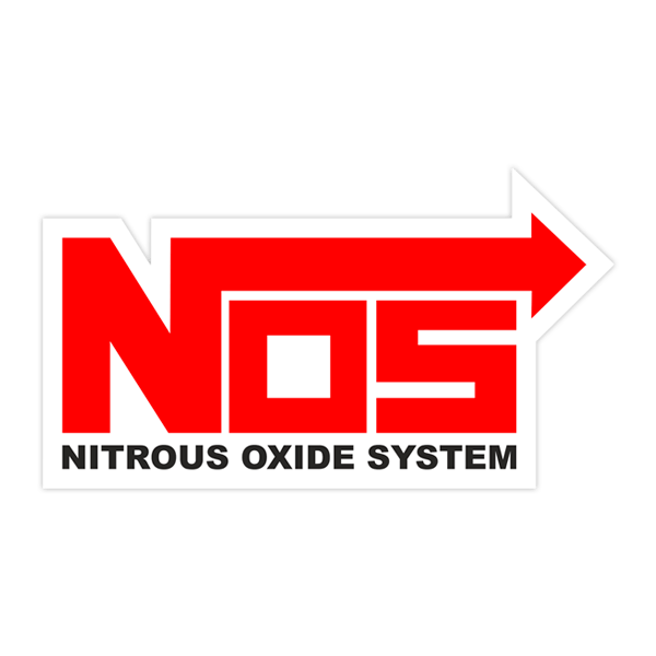 Autocollants: NOS Nitrous Oxide System