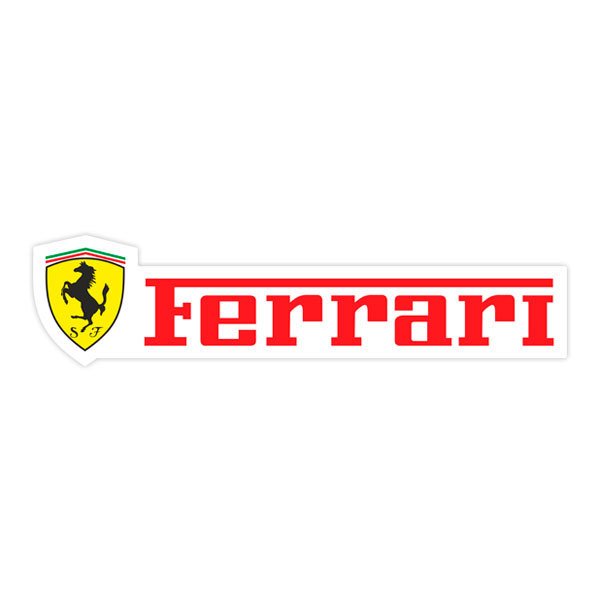 Autocollants: L'équipe Ferrari 