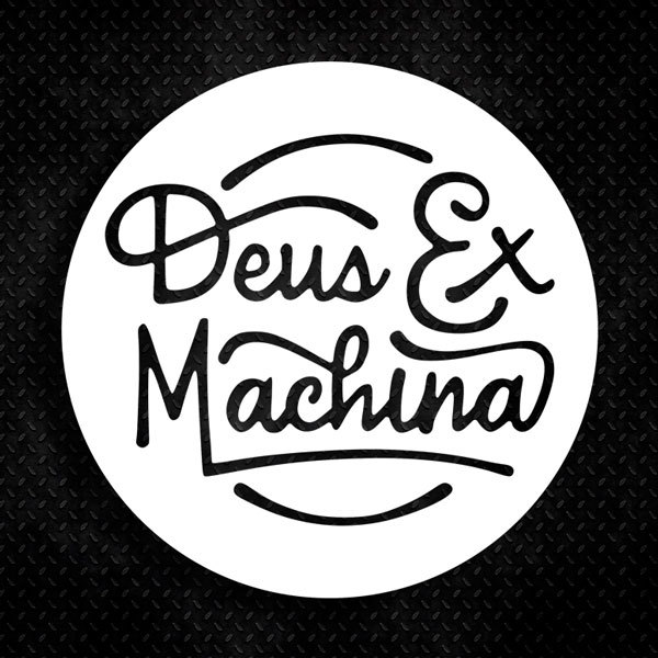 Autocollants: Cercle Deus ex Machina